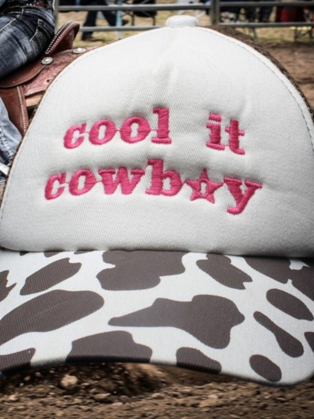Cool It Cowboy Hat Cap Cowgirl rodeo country horse Country girl